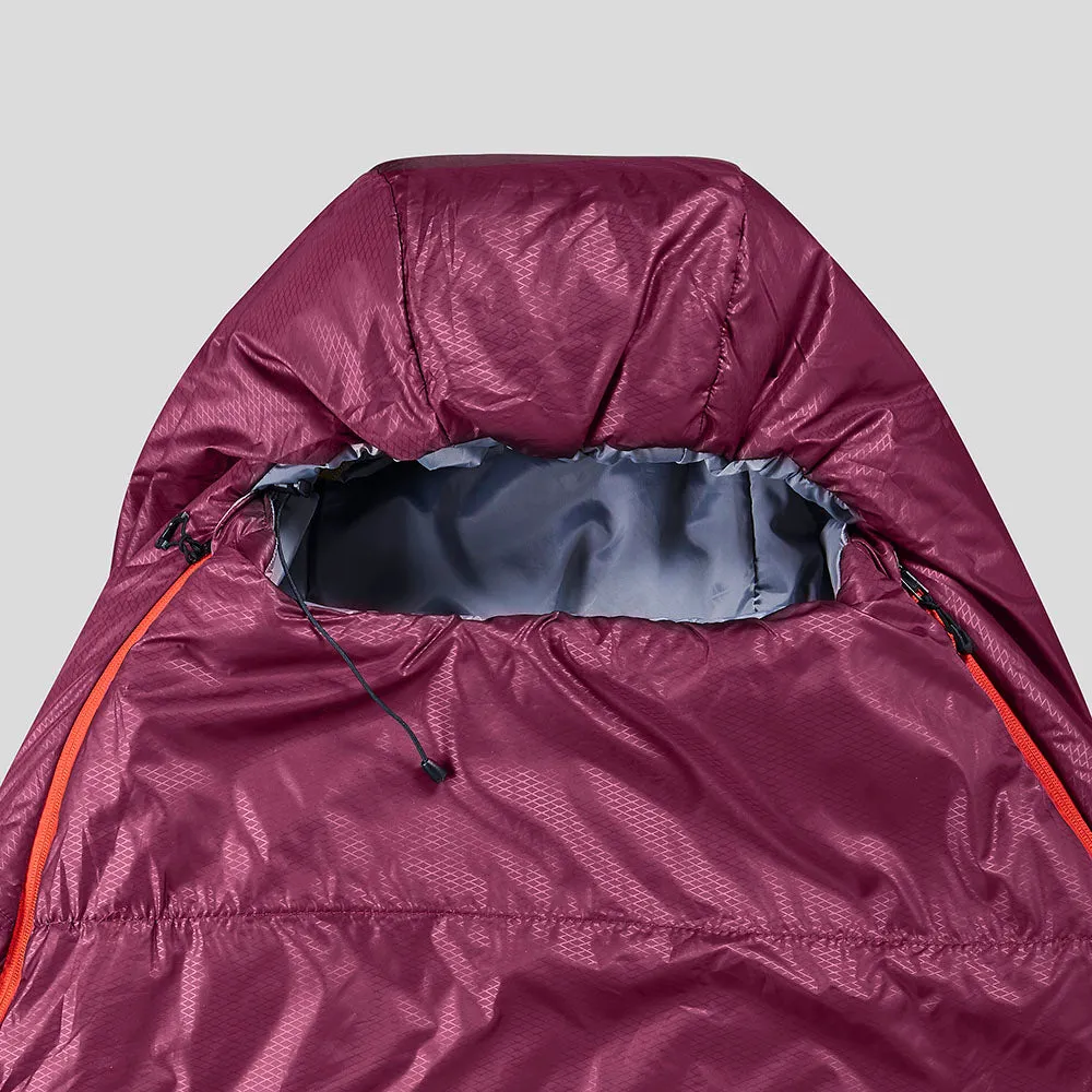 Forclaz MT500 Sleeping Bag 5 Degrees Claret