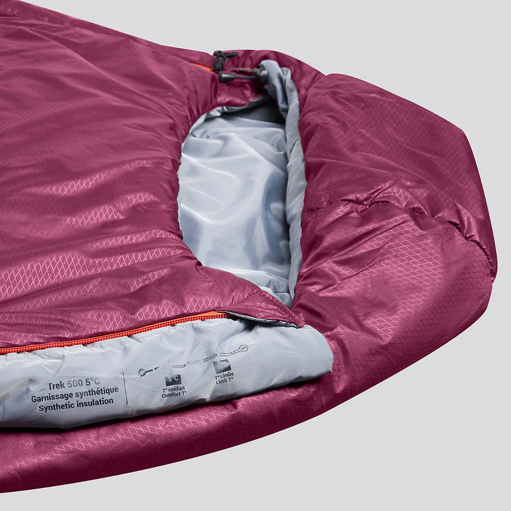 Forclaz MT500 Sleeping Bag 5 Degrees Claret