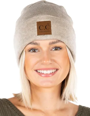 Funky Junque Premium Slouchy Beanie for Men - Warm Winter Knit Skull Cap - Solid Colors, Heathered Styles