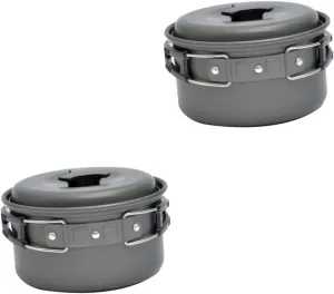 GANAZONO Boiler Saucepan Pot Kit Ti Cook Tool Toaster Organizer Kettles Camper Accessories for Inside Camp Kettle