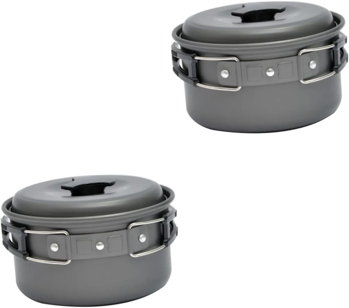 GANAZONO Boiler Saucepan Pot Kit Ti Cook Tool Toaster Organizer Kettles Camper Accessories for Inside Camp Kettle