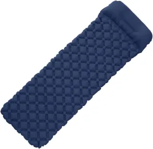 GaRcan Outdoor Inflatable Mattress Diamond Ultra-Light Camping Mat Hiking Air Cushion Portable Sleeping Mat Damp Proof (Air Bag 1 Pc One Seat)