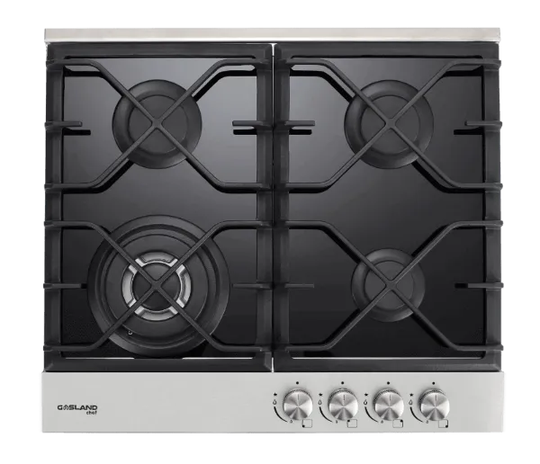 GaslandChef 24" LPG/Natural Gas Tempered Glass Cooktop - Black
