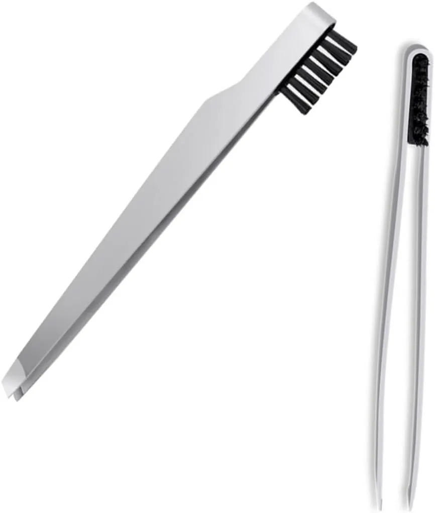 Gatuida 2sets Professional Eyebrow Tweezers Makeup Tool Stainless Steel Eyebrow Clamps Angle Compact and Easy to Carry for Women 3pcs*2