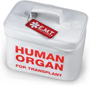 Genuine Fred, E.M.T Insulated Lunch Tote - The Original Emergency Meal Transportation, Waterproof Lined Bag to Store & Transport Meals, Snacks & More- White Elephant Gift - Perfect for Medical Workers