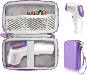 getgear case for Forehead Thermometer like Amerzam, Mosen, magicelec, Vigorun, GoodBaby, Braun Thermoscan 7, CHOOSEEN, Vigorun, Mobi Dualscan Prime Ear & Forehead Thermometer, iProven, MD Health USA