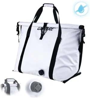 Goture Insulated Fish Cooler Bag, Monster Leakproof Fish Kill Bag, Portable Large Fishing Cooler Bags for Outdoor Tarvel with Drain Plug, Keep Ice Cold All Day Long （27.4in x 11.8in x 15.7in）