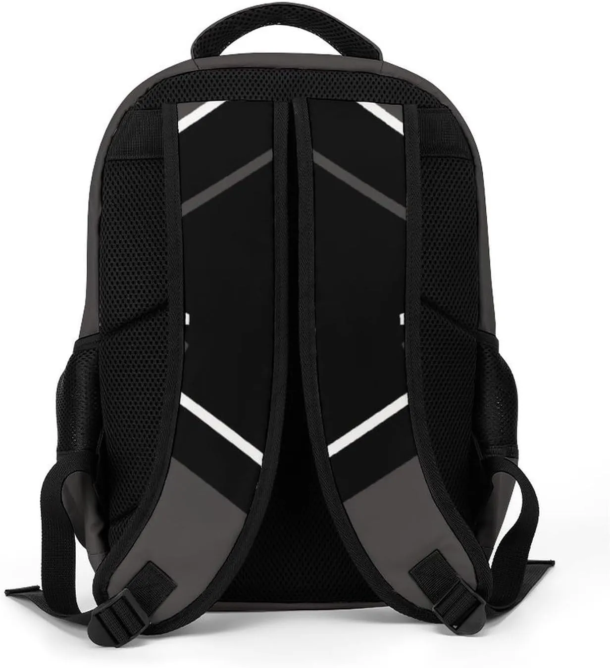 Grey Cheerleader School Backpack Custom Personalized with Name for Travel Daypack Sport Laptop Bag