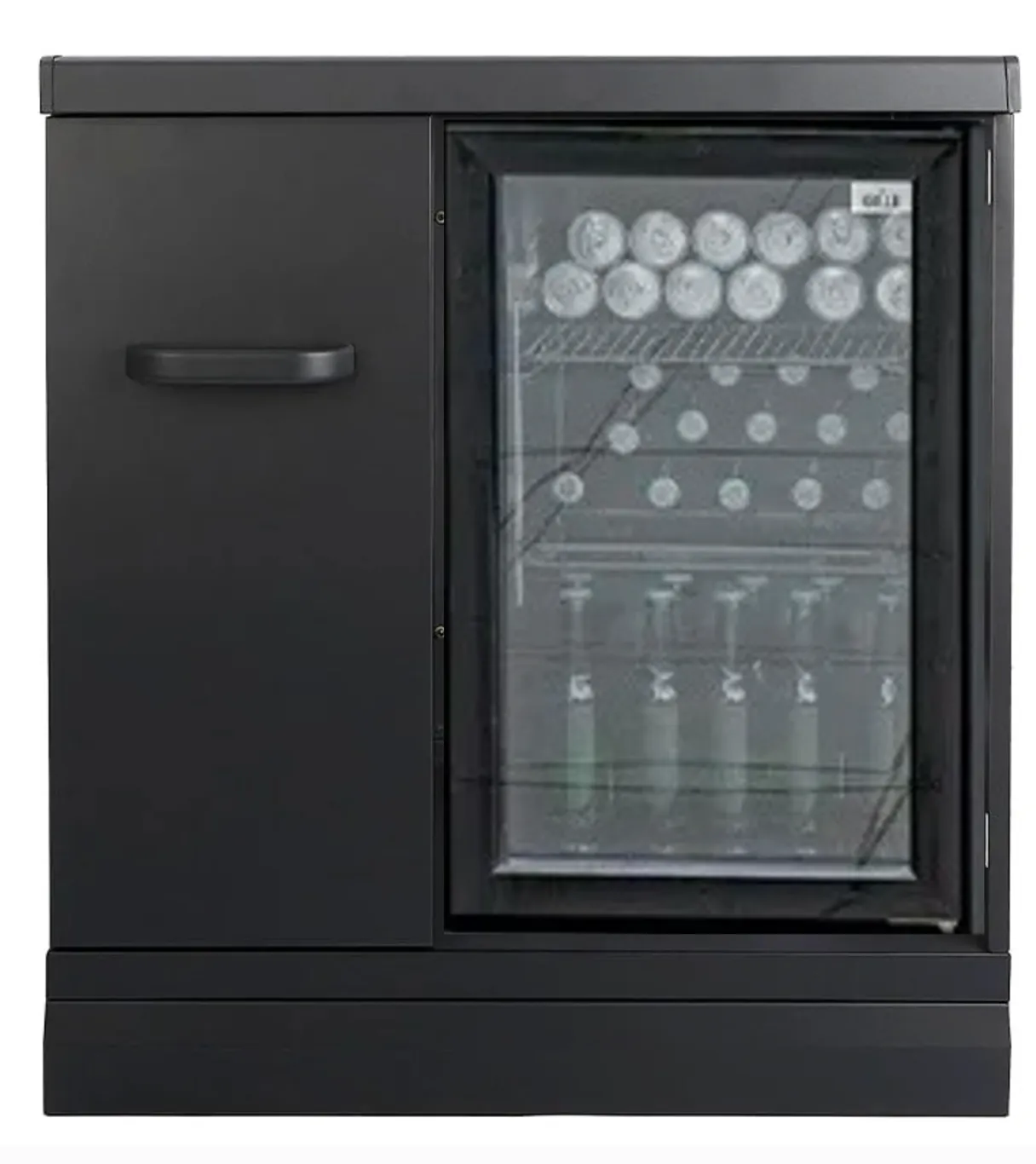 GRLLR Outdoor Kitchen Fridge Stove and Sink