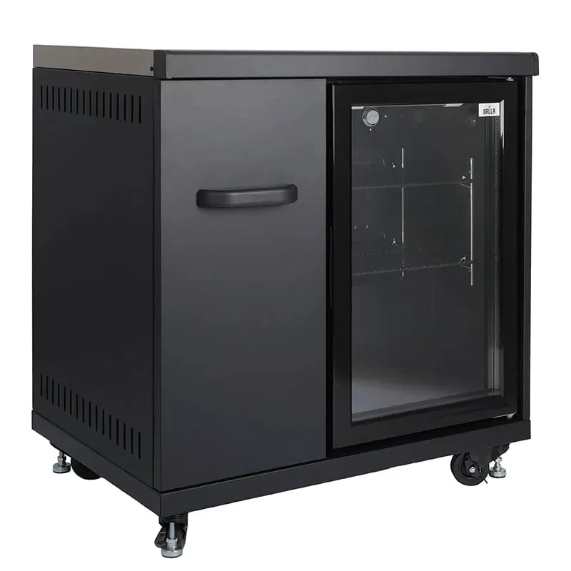 GRLLR Outdoor Kitchen Fridge Stove and Sink