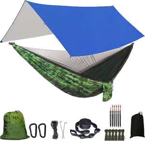 Hanging ?Chair Swing Camping Hammock, Rainfly Travel Hammock, Net Hammock, Tent, Outdoor Hiking Backpack, Travel Camping Accessories Hammock
