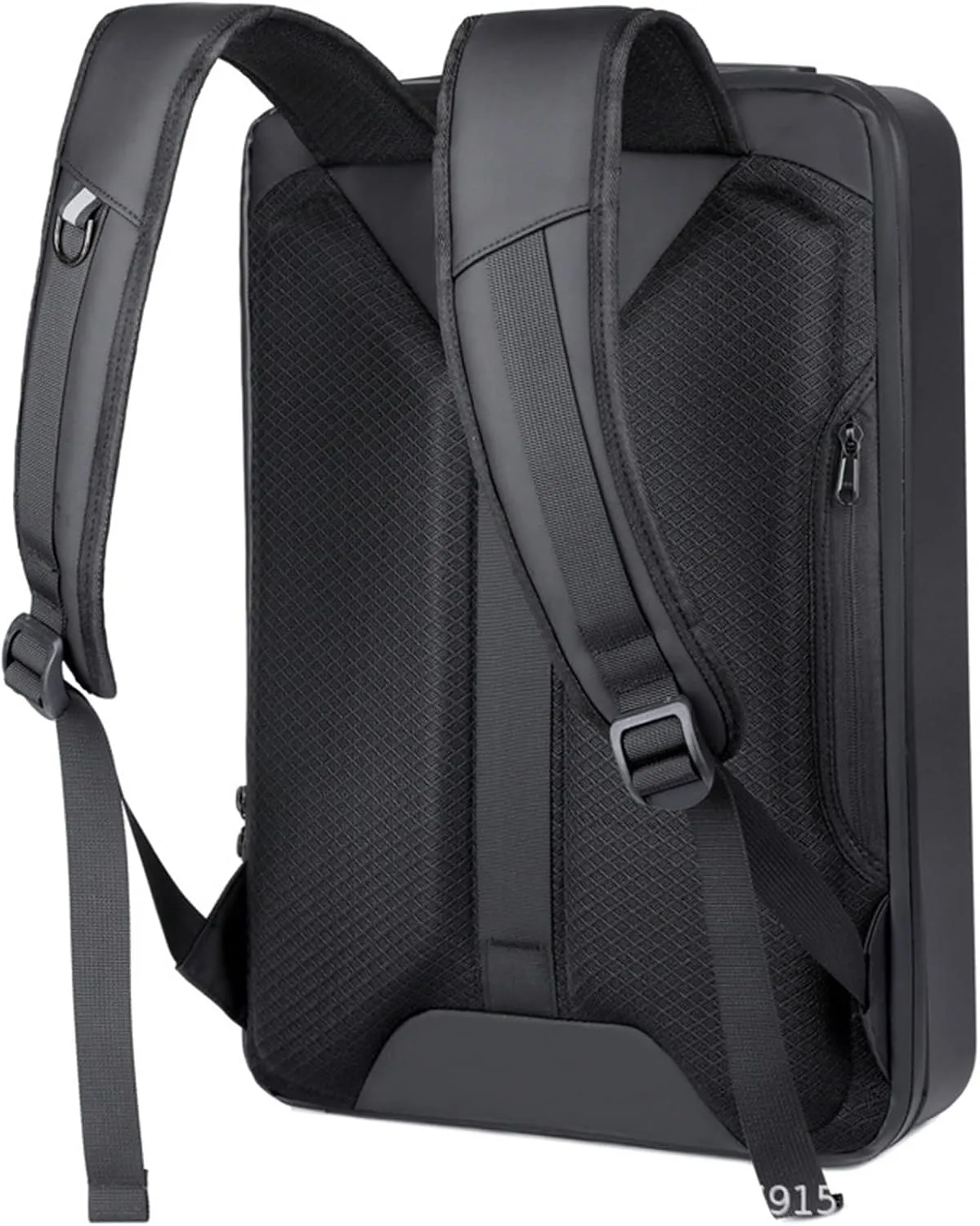 Hard Shell Laptop Backpack for Men,Anti-Theft Waterproof TSA Lock Gaming Computer Backpack with USB Port and Wet Pocket, Business College Carry On Backpack fit 15.6/16/17 Inch Laptop，Black