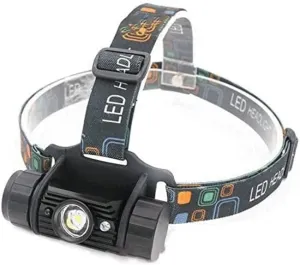 Head Torch,USB Cable Suction Headlight Fishing lamp Strong Light Head lamp Fishing lamp Aluminum Alloy Headlights Camping