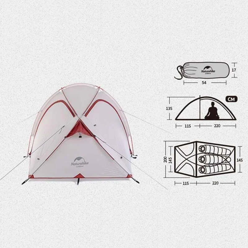Hiby 2-3 People Camping Tent
