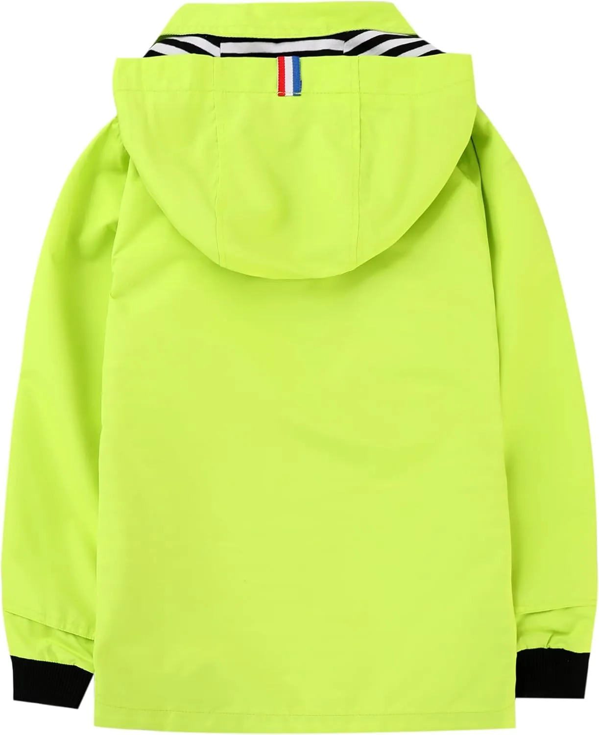 Hiheart Boys Girls Waterproof Hooded Jackets Cotton Lined Rain Jackets