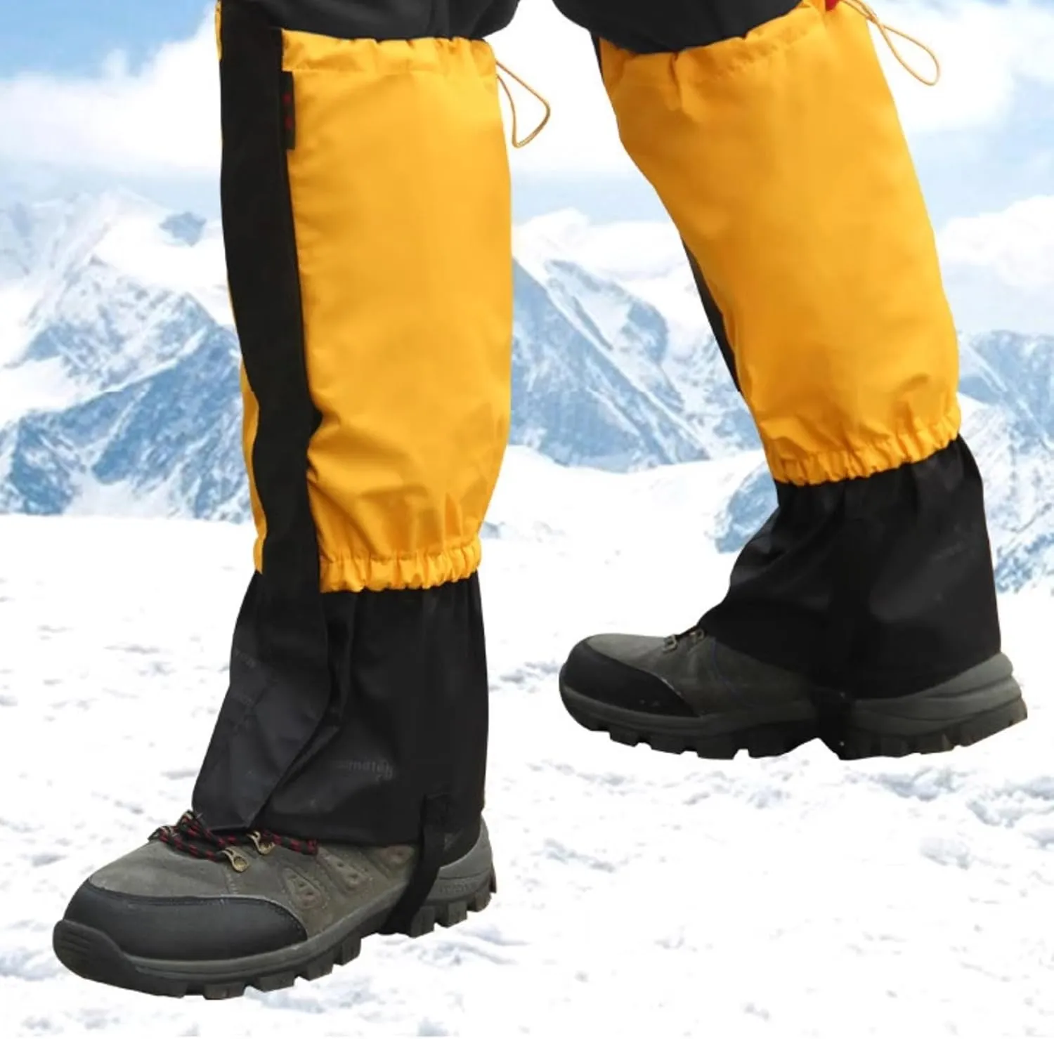Hiking Gaiters,Leg Gaiters,Tactical Leg Gaiters,Snake Bite Protection Guards with Adjustable Size,Waterproof for Walking Climbing Hiking