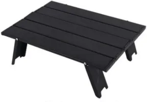 HJ Outdoor Aluminum Folding Table, Camping Portable Dining Table, Folding Picnic Barbecue Table, Camping Aluminum Table