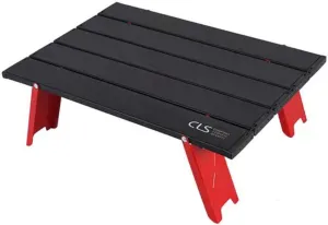 HJ Outdoor Aluminum Folding Table, Camping Portable Dining Table, Folding Picnic Barbecue Table, Camping Aluminum Table