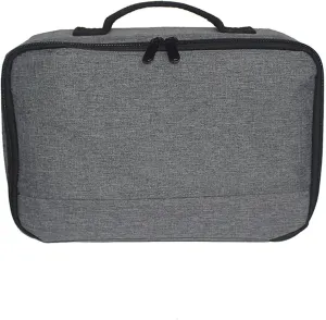 Home Projector Storage Bag Portable Carrying Case for Projector and Accessories Shockproof Wear-Resist Projector Travel Bag with Smooth Zipper