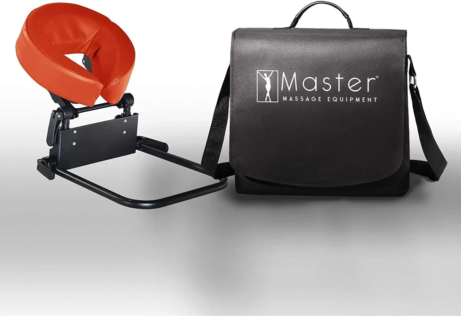 Home Use Sleeping Mattress Top Massage Kit-Adjustable Headrest Face Pillow Cradle & Face face Down Therapy After Eye Surgery (Red)