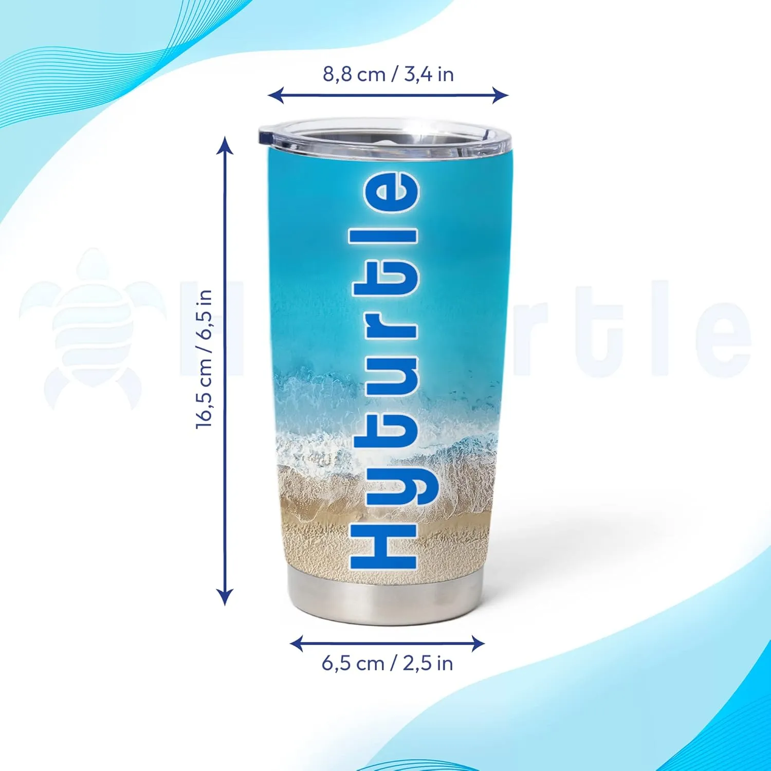 Hyturtle Personalized Gifts For Leopard Lover - Birthday Christmas - Black Leopard Print Custom Name Stainless Steel Tumbler 20oz With Straw Lid - Cheetah Lover Gifts For Her Women Girl Friend