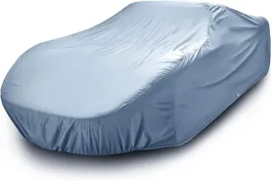iCarCover Fits: [DeTomaso Pantera] 1971-1974 Premium Full Car Cover Waterproof All Weather Resistant Custom Outdoor Indoor Sun Snow Storm Protection Form-Fit Padded Cover with Straps