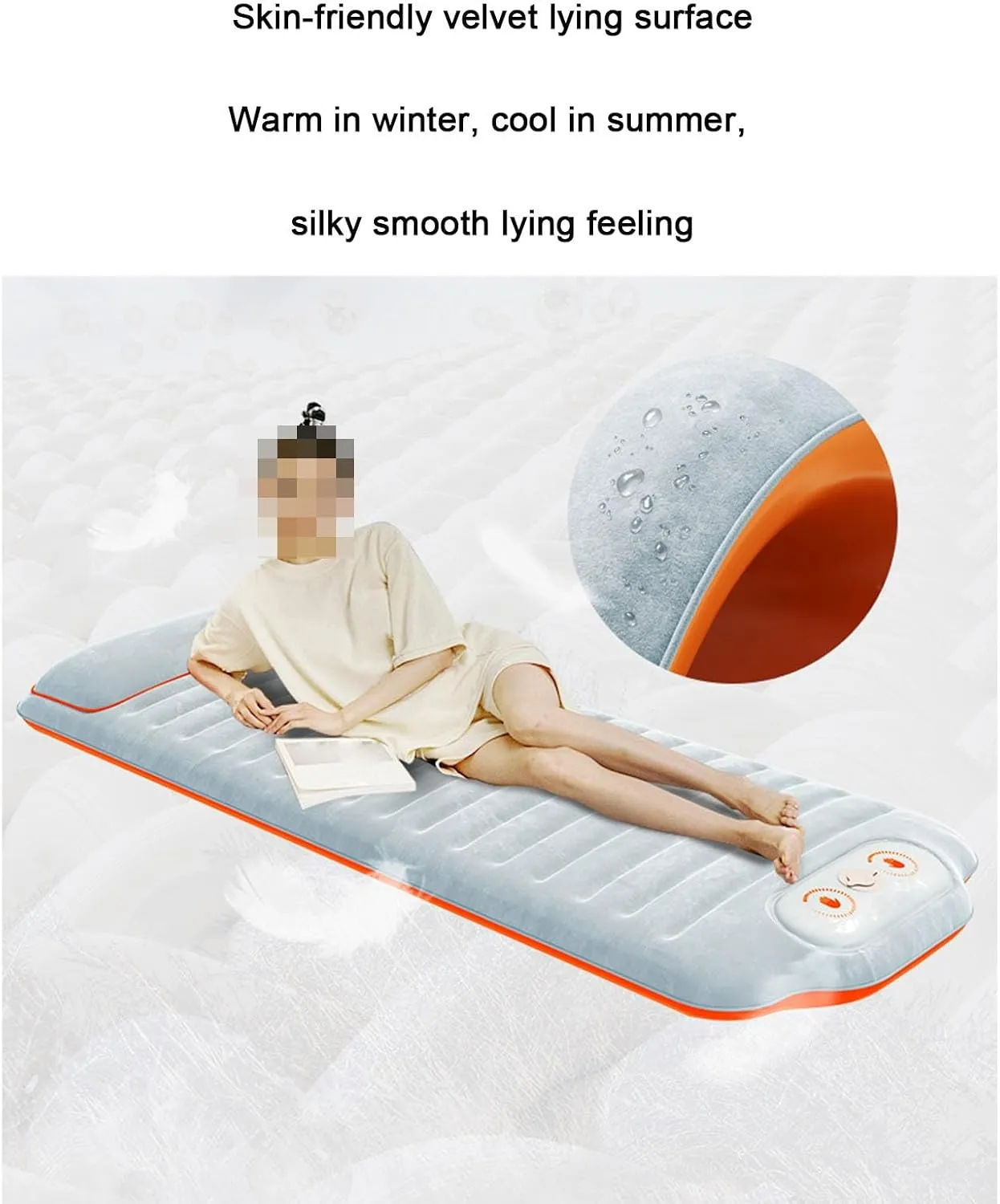 Inflatable Mattress, Outdoor Tent air Mattress, Portable Automatic Single Sofa Camping Folding Sleeping mat