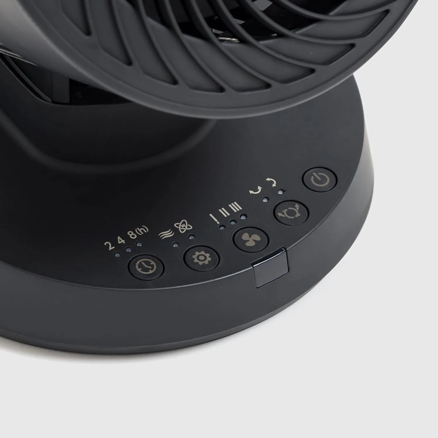 IRIS USA WOOZOO Air Circulator Fan with Remote, Oscillating, 3 Speeds, 56ft Max Air Distance, Adjustable Tilt, Quiet Motor, Small Fan for Bedroom, Office, Dorm, Black