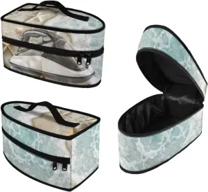 Iron Bag for Travel Starfish Sea Iron for Clothes Waterproof Dustproof Iron Carrying Case Suitable for Travel or Storage Full-size Protective Carrying Storage Bag Iron Case Bag