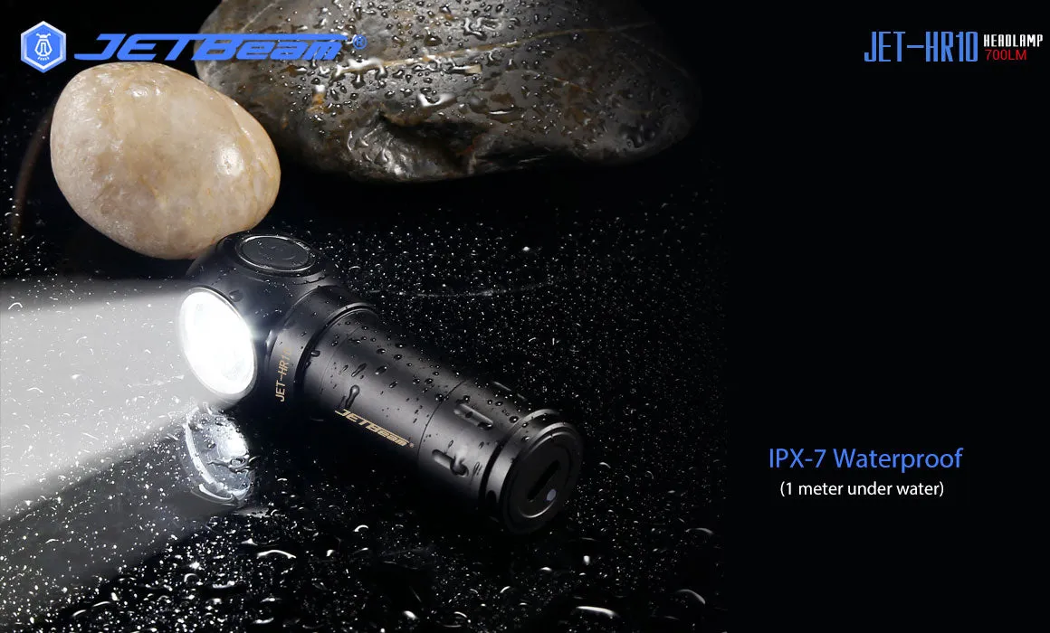 JETBEAM HR10 700Lm Rechargeable Headlamp