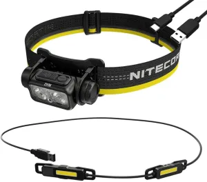 Jogging Companion : Nitecore NU43 Lighweight rechargeable headlamp - 1400 Lumens w/Nitecore UT05 Waist light 400 Lumens
