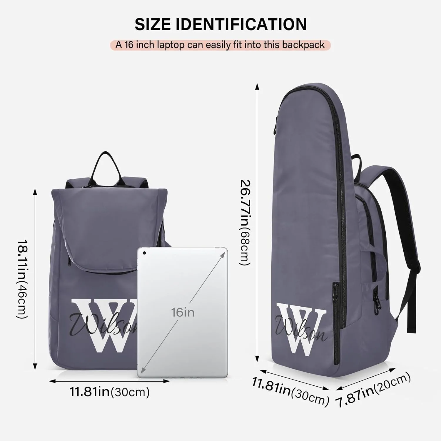Joko Ivery Custom Tennis Bag Backpack Tennis Racket Bag Pickleball Bag Backpack Fits Badminton Paddles Sport Accessories