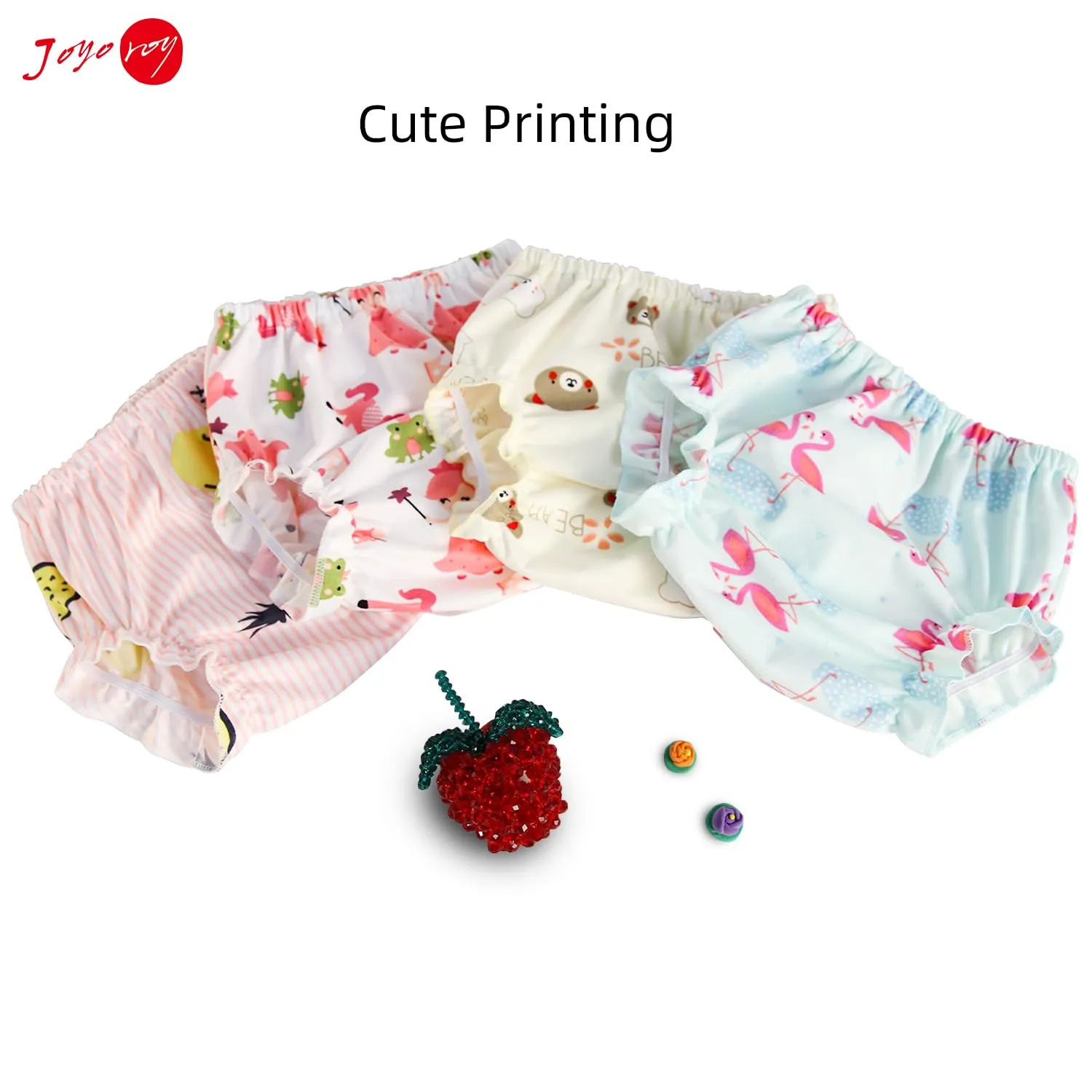 Joyo roy 4pcs Baby Girl Bloomers Toddler Bloomers Baby Bloomers 0-3 Months Baby Bloomers 3-6 Months Waterproof Pants Toddler Baby Girl Bloomers 3-6 Months Newborn Bloomers For Girls Bloomies Underwear