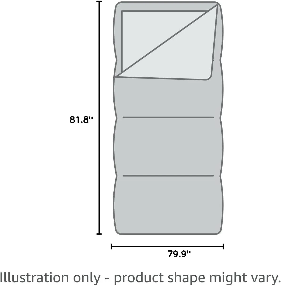 Kelty Biggie Blanket, 2 Person Large Insulated Camping Indoor Outdoor Travel Blanket and Ground Picnic Covering, Updated for 2022