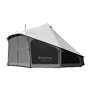 KingCamp KHAN LIGHT 400 Canvas Bell Tent For 4-6 Person