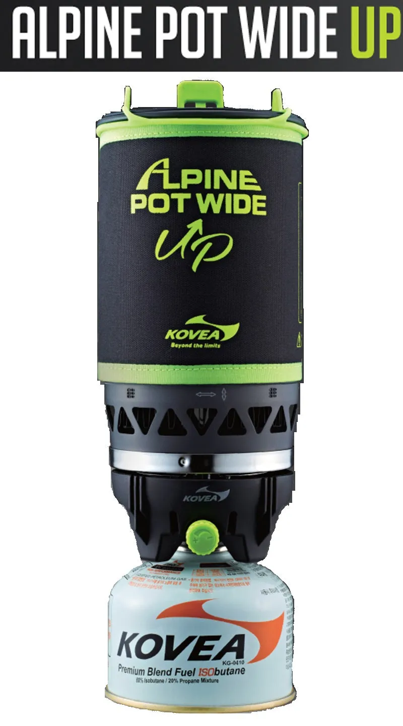 Kovea Alpine Pot Wide, UP, & POT EZ-ECO