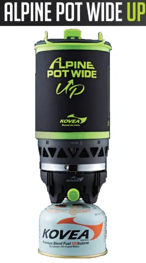 Kovea Alpine Pot Wide, UP, & POT EZ-ECO