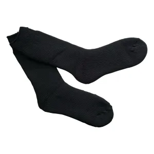 Ladies thermal insulated black socks 1291
