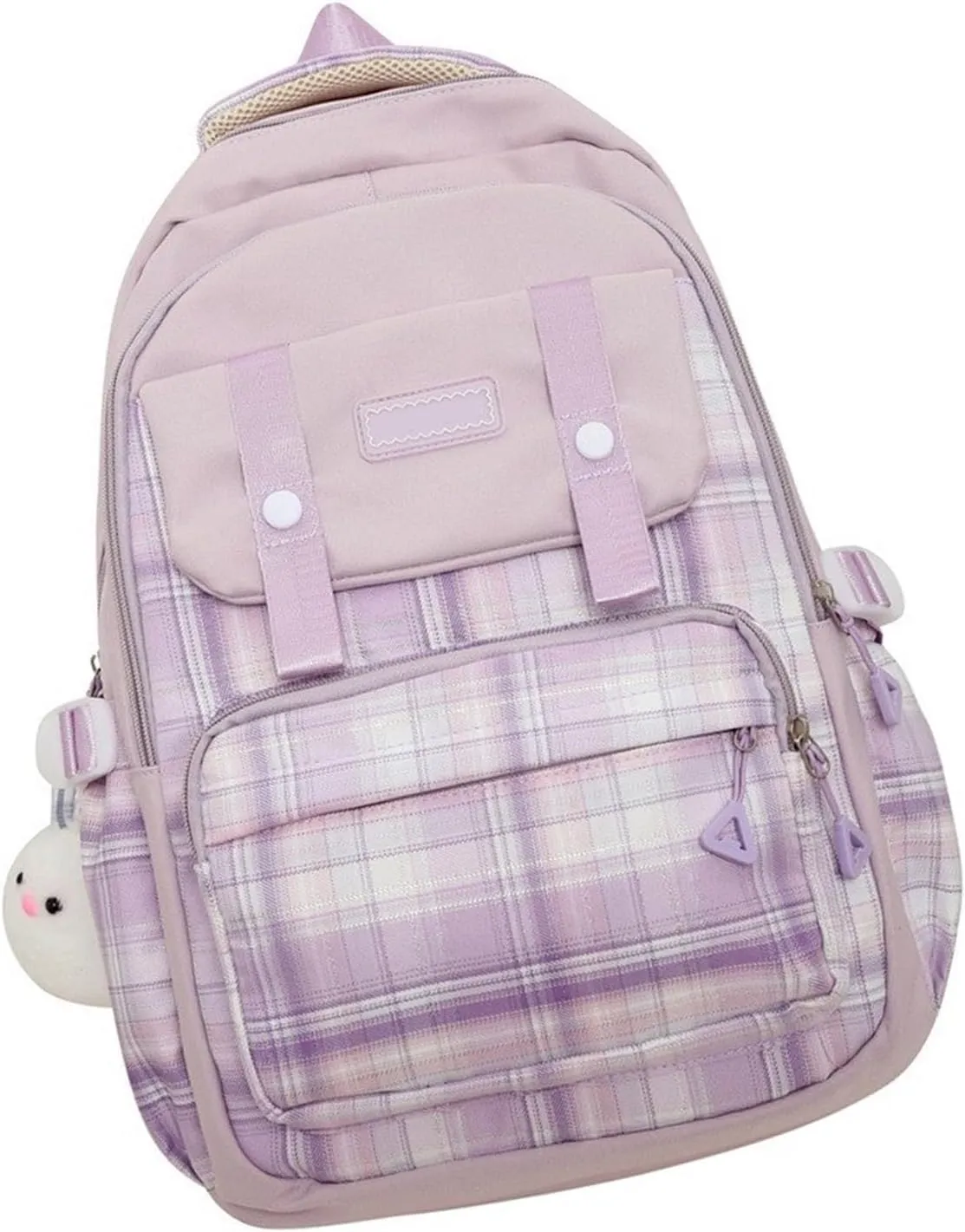 Large Capacity Backpack Casual Daypacks Student School Backpack Aesthetic Backpack Travel Bag for Teens Girls, Purple, as the pic show