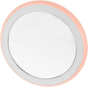 Led Lighted Makeup Mirror USB Charging Compact Round Travel Mirror for Women Brightness Control Makeup Lovers
