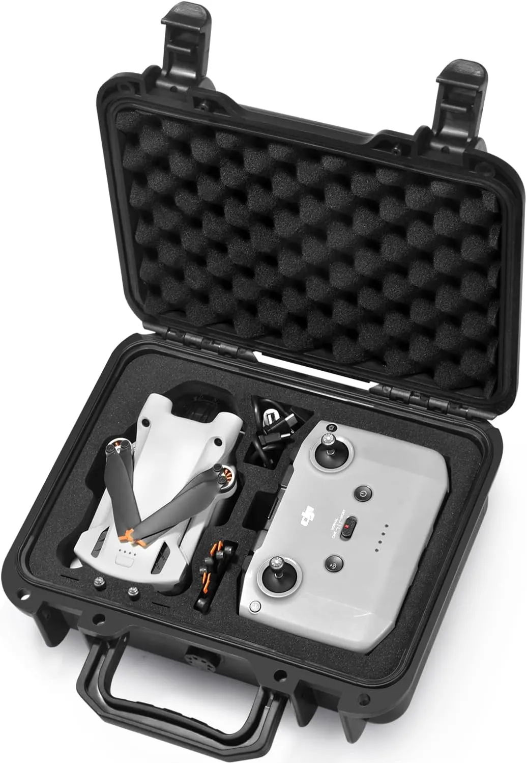 Lekufee Small Waterproof Hard Case Compatible with DJI Mini 3 Drone/DJI Mini 3 Pro and DJI Mini 3 Drone Accessories (Case Only)(NOT For DJI RC)