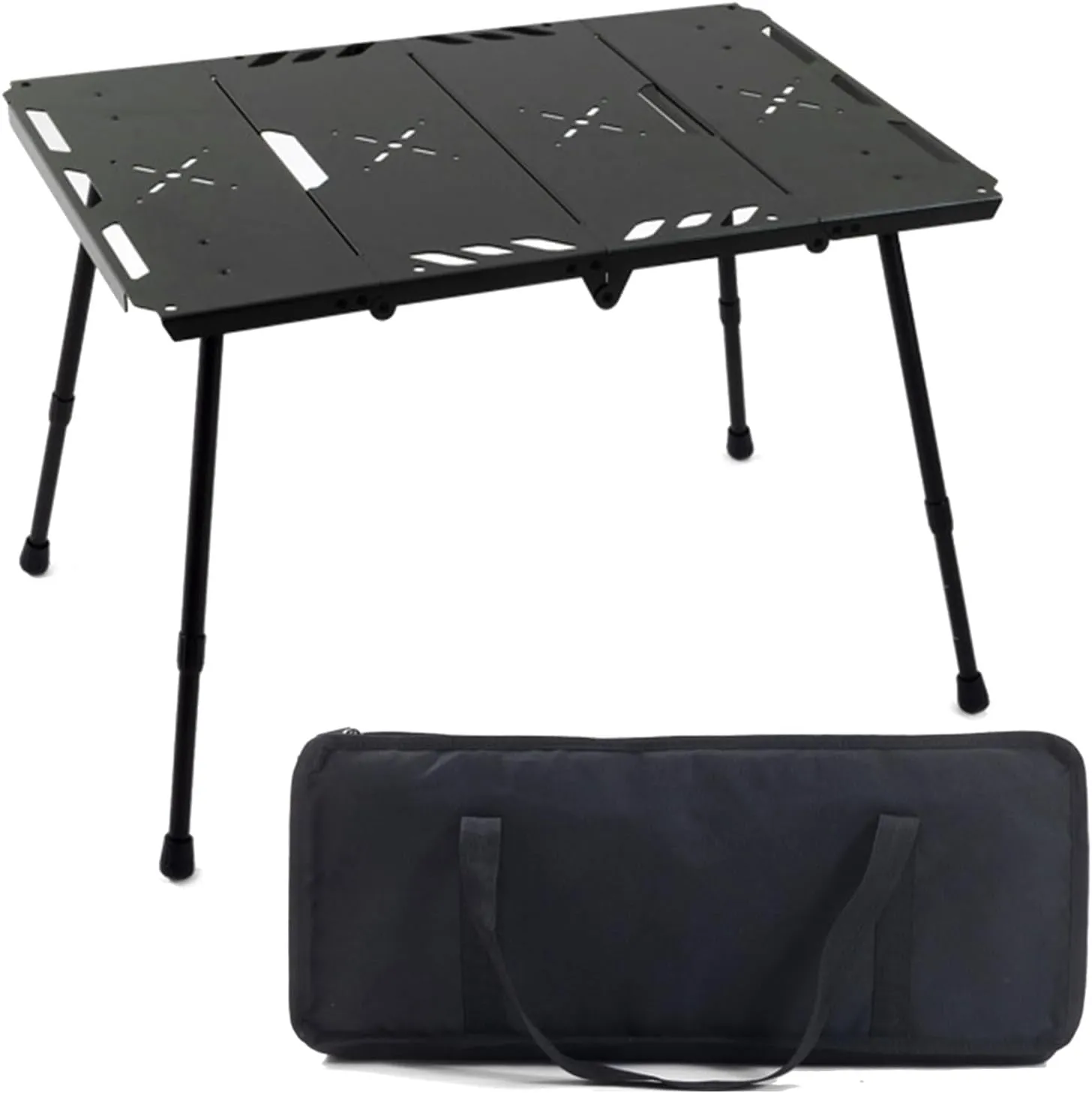 Light Weight Folded Table Aluminums Alloys Table Compacts Picnics Table for Outdoor Activity