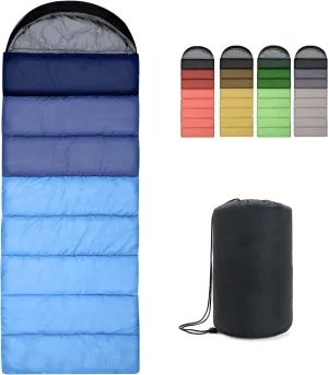 Lightweight Backpacking Sleeping Bag, Waterproof Cold Weather Sleeping Bags, Portable Compact Sleeping Bag for Adults Winter Camping Hiking Hunting