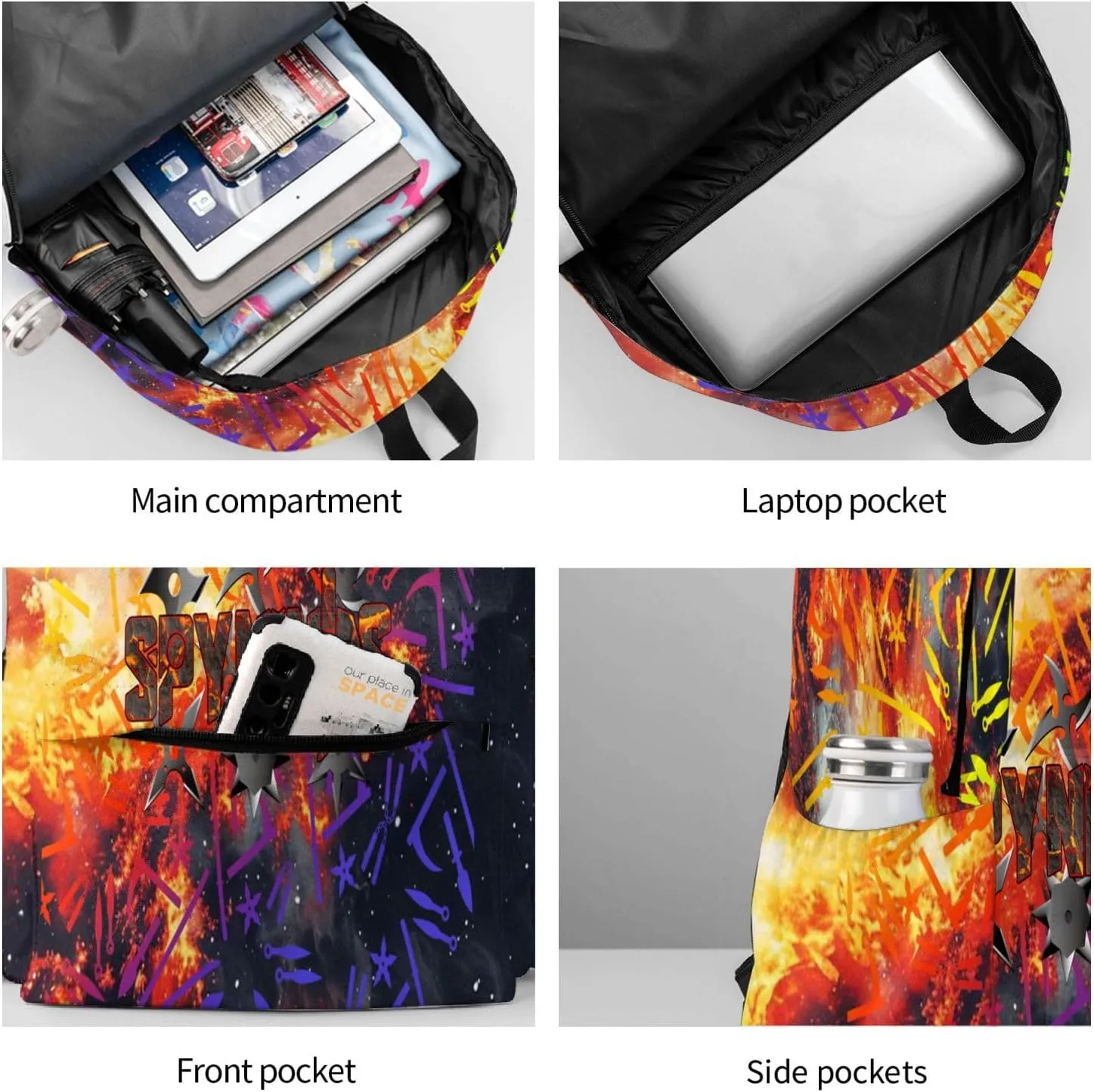 Lightweight Classic Large Capacity Backpack Multifunctional Daypack For Adult Outdoor Recreation
