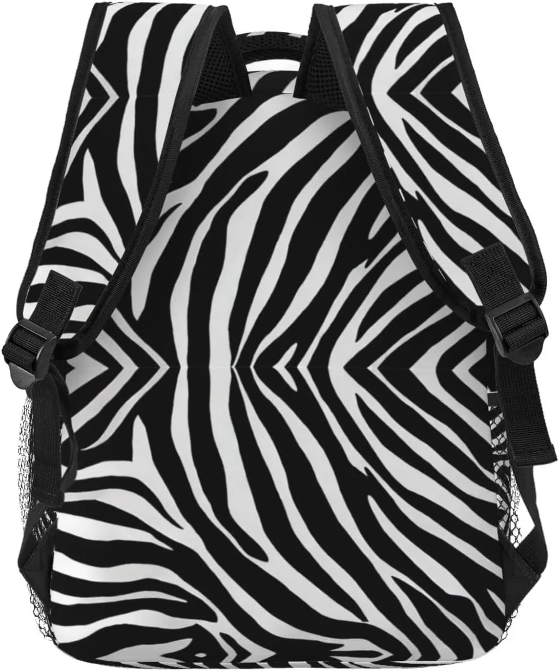 Lightweight Daypack Backpack for Sports Travel Running - Large Capacity Multipurpose Anti-Theft Bookbag, Zebra Stripe Art Laptop Backpack Daypack