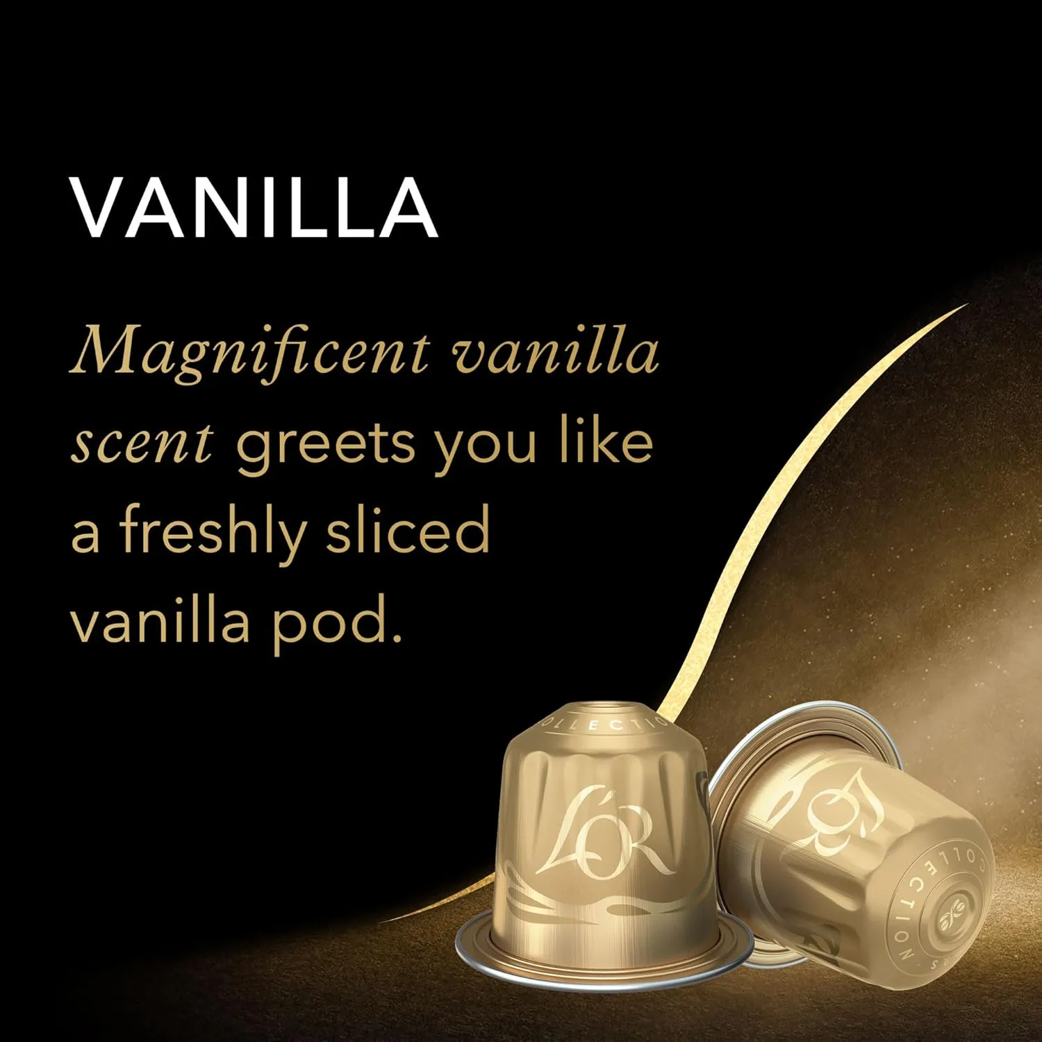 L'OR Espresso Capsules, 30 Count Variety Pack Vanilla/Chocolate/Caramel, Single-Serve Aluminum Coffee Capsules Compatible with the L'OR BARISTA System & *Nespresso Original Machines