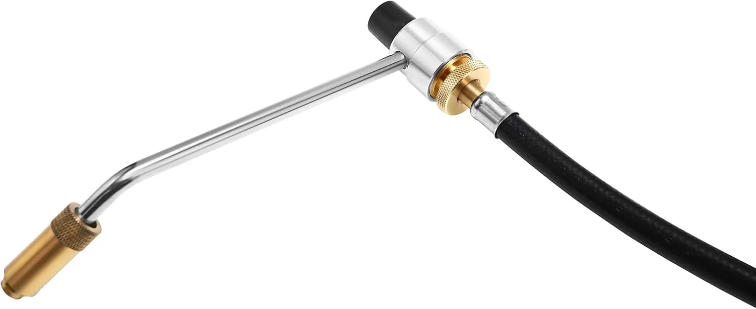 LS'BABQ 5 Ft Propane Adapter Hose 1 lb to 20 lb Converter and Gas Regulator fit for Coleman Propane Gas Stoves 5430 Grills, Gas Stove Regulator Part Connector Fitting Replacement Kit
