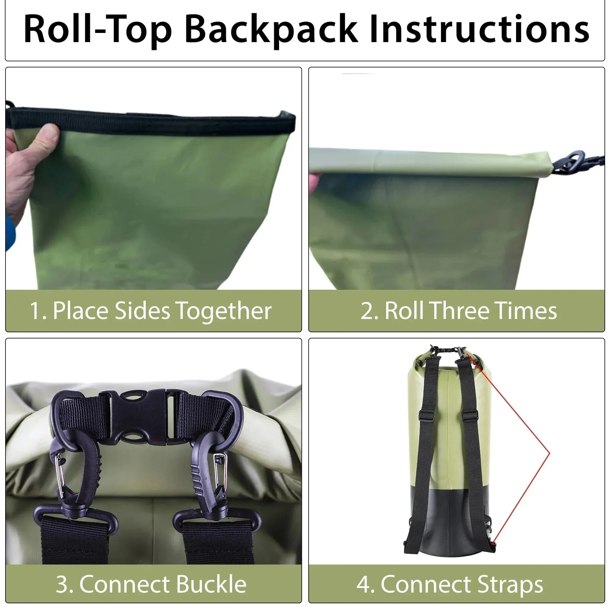 Malo'o DryPack 30 Liter Waterproof Bag