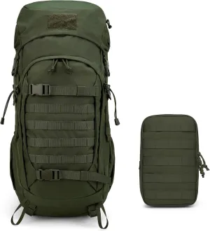 Mardingtop 50L Hiking Backpack  Molle Tactical Utility Pouch