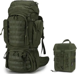 Mardingtop 60L Hiking Backpack  Molle Tactical Utility Pouch